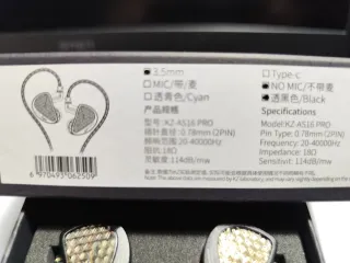 Audífonos KZ AS16 Pro