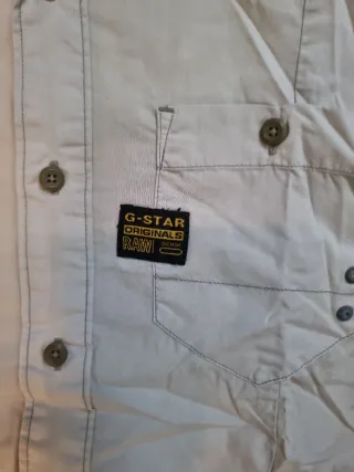 Camisa G-Star Raw Talla S Beige