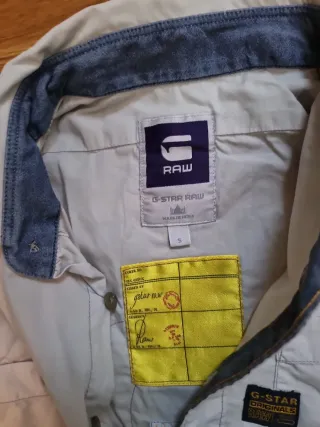 Camisa G-Star Raw Talla S Beige