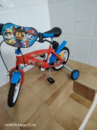 Bicicleta infantil Paw Patrol