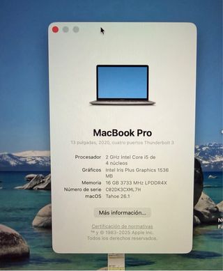 MacBook Pro 13 2020