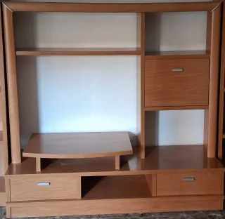 Mueble TV madera marrón