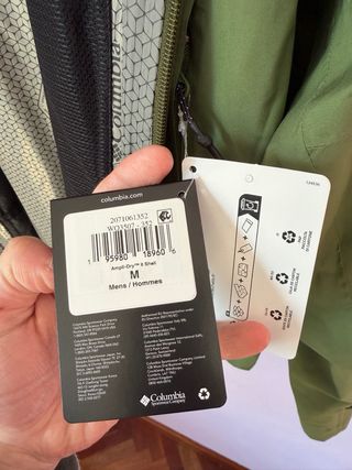 Chaqueta Columbia Ampli-Dry II Shell Verde M