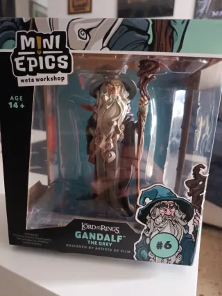 Weta Mini Epics Gandalf El Gris Figura