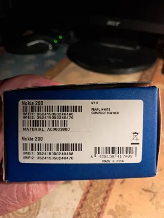 Telefono Nokia Bianco Come Nuovo batteria nuova