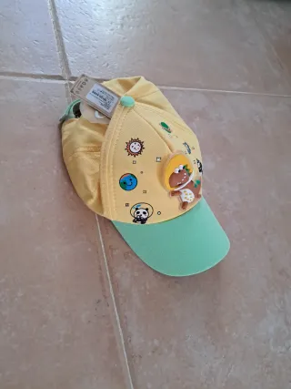 Gorra infantil ajustable dinosaurio espacio
