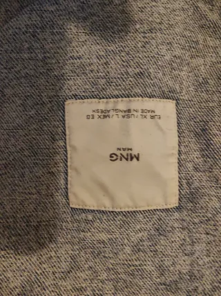 Chaqueta Vaquera Hombre