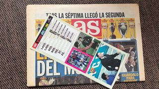 Periódicos Real Madrid Intercontinental 1998