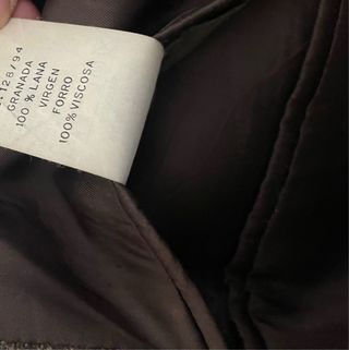 Americana Emidio Tucci Lana Virgen Marrón