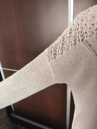 Jersey Massimo Dutti Oversize Beige