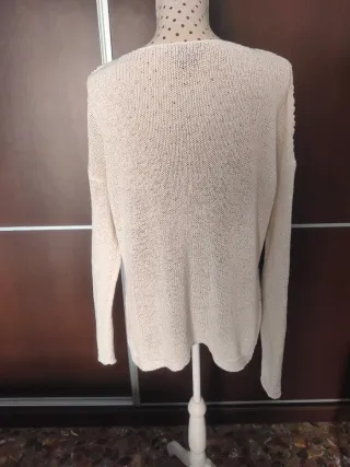 Jersey Massimo Dutti Oversize Beige