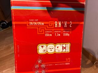 Tabla de Snowboard Quechua Roja