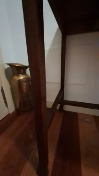 Mesa consola madera antigua