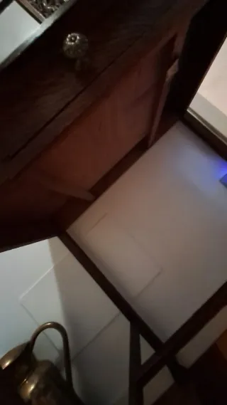 Mesa consola madera antigua