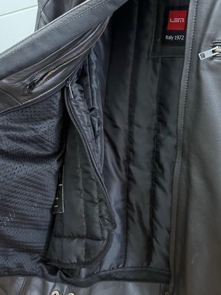 Chaqueta de cuero para moto