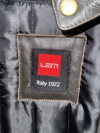 Chaqueta de cuero para moto