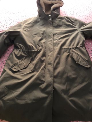 Abrigo Chaquetón Verde Oliva , da talla XL