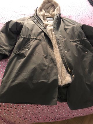 Abrigo Chaquetón Verde Oliva , da talla XL