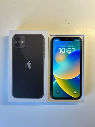 iPhone 11 64GB Negro de Segunda mano por 125 EUR en Castellón de