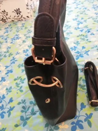 Borsa nera made in Italy usata 1 volta