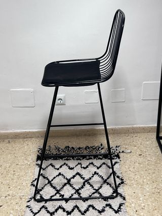 Butacas altas negras