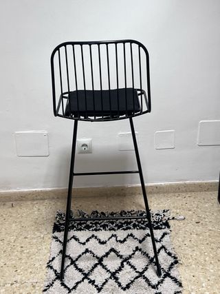 Butacas altas negras