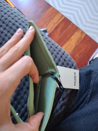 Cartera verde