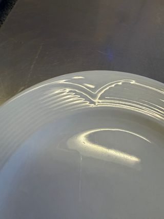 PLATO HOSTELERÍA BLANCO