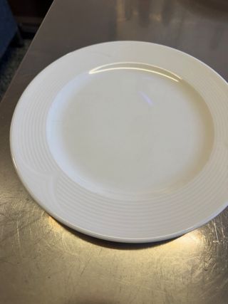 PLATO HOSTELERÍA BLANCO