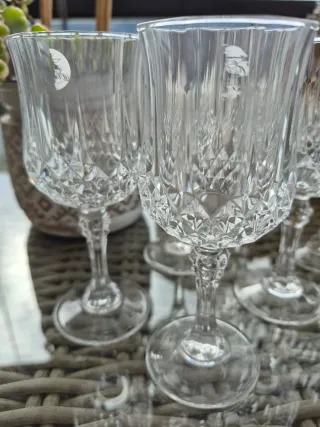 Copas de vino D'arques cristal