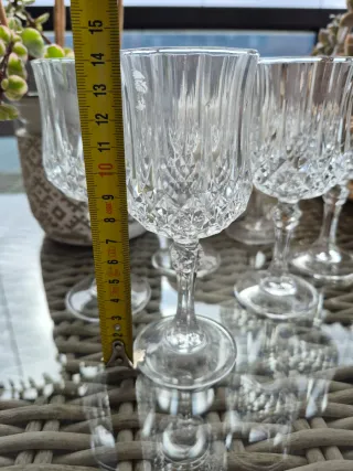Copas de vino D'arques cristal