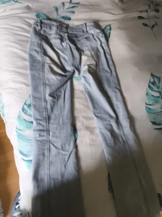 Vaqueros campana claros talla S