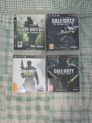 Pacchetto 4 Giochi Call of Duty PS3