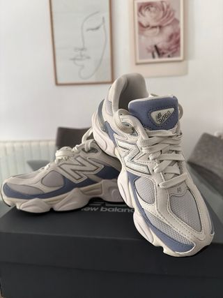 Zapatillas New Balance 9060 Beige y Azul