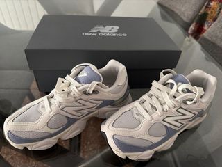 Zapatillas New Balance 9060 Beige y Azul