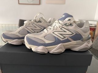 Zapatillas New Balance 9060 Beige y Azul