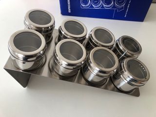 Especiero Magnético Acero Inoxidable