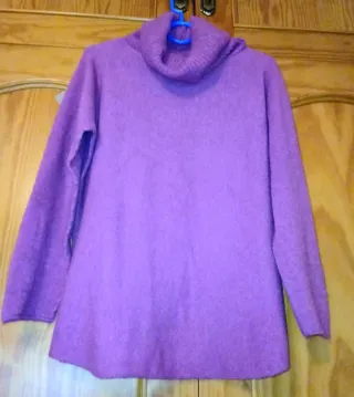 Jersey lana fino frambuesa T.46/48