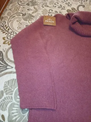 Jersey lana fino frambuesa T.46/48