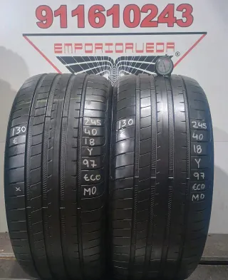 *245 40 18 Y GOODYEAR RUEDA SEMINUEVA ECONOMICA