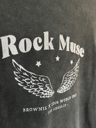 Camiseta manga larga Brownie gris