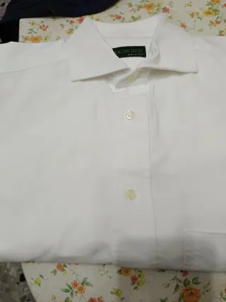 Camicia uomo cotone bianca CLASSIC LOOK