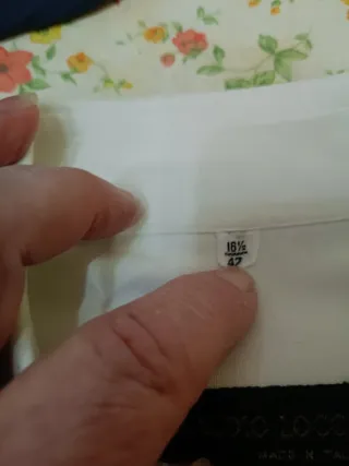 Camicia uomo cotone bianca CLASSIC LOOK