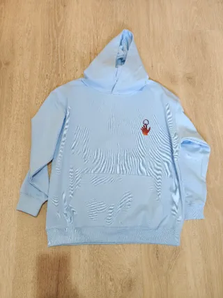 Sudadera Off White Azul