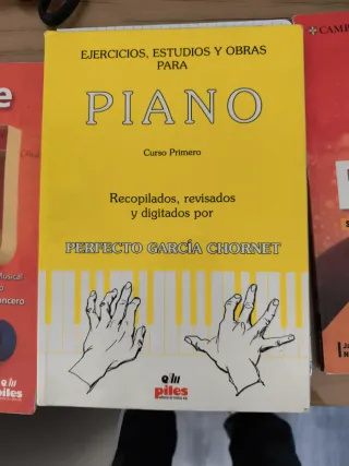 Ejercicios, estudios y obras para piano (Spanis...