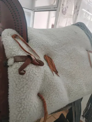 Montura de caballo de cuero