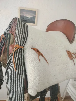 Montura de caballo de cuero