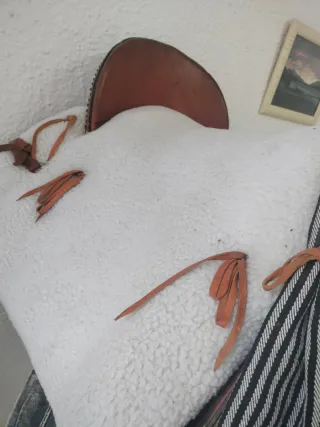 Montura de caballo de cuero