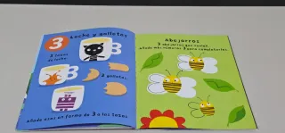 Libros para aprender letras y números,