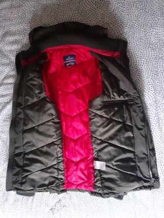 Parka Valecuatro con capucha verde talla L